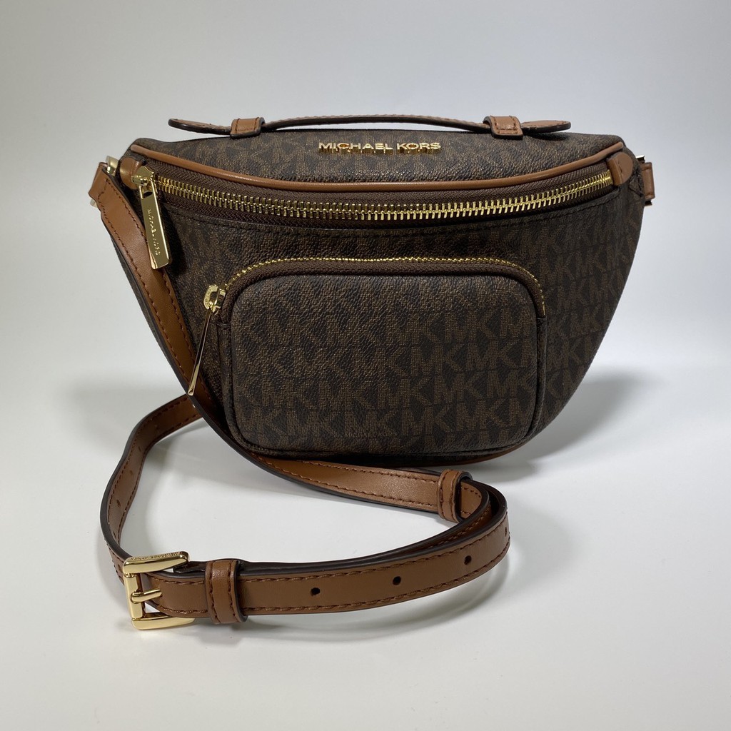 NWT) MICHAEL KORS - ERIN EXTRA SMALL WAIST PACK 35F0GERN1B – RUDYMY.COM