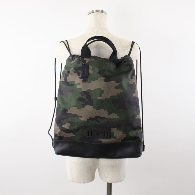 coach terrain drawstring backpack
