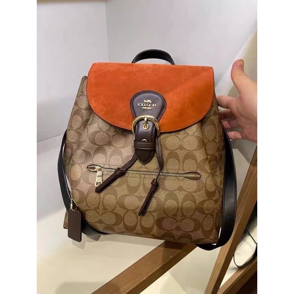 KLEO BACKPACK IN SIGNATURE CANVAS C5693 