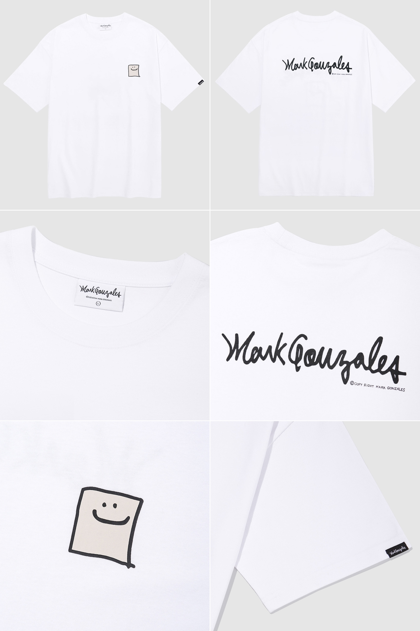 着後レビューで 送料無料 韓国の人気 Mark Gonzales Sign Logo Crewneck Kni T ニット セーター サイズを選択してください M Raffles Mn