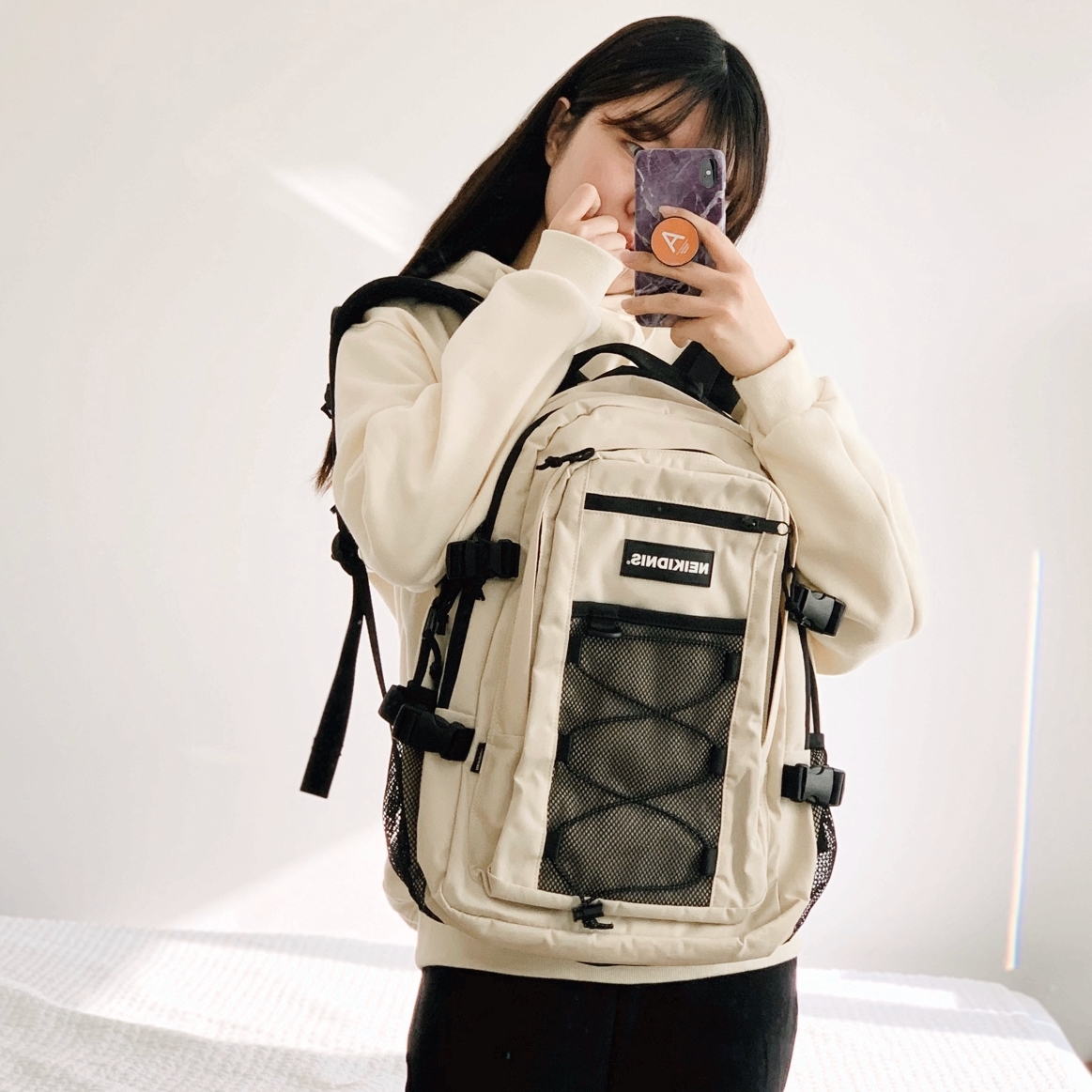 neikidnis mesh string backpack