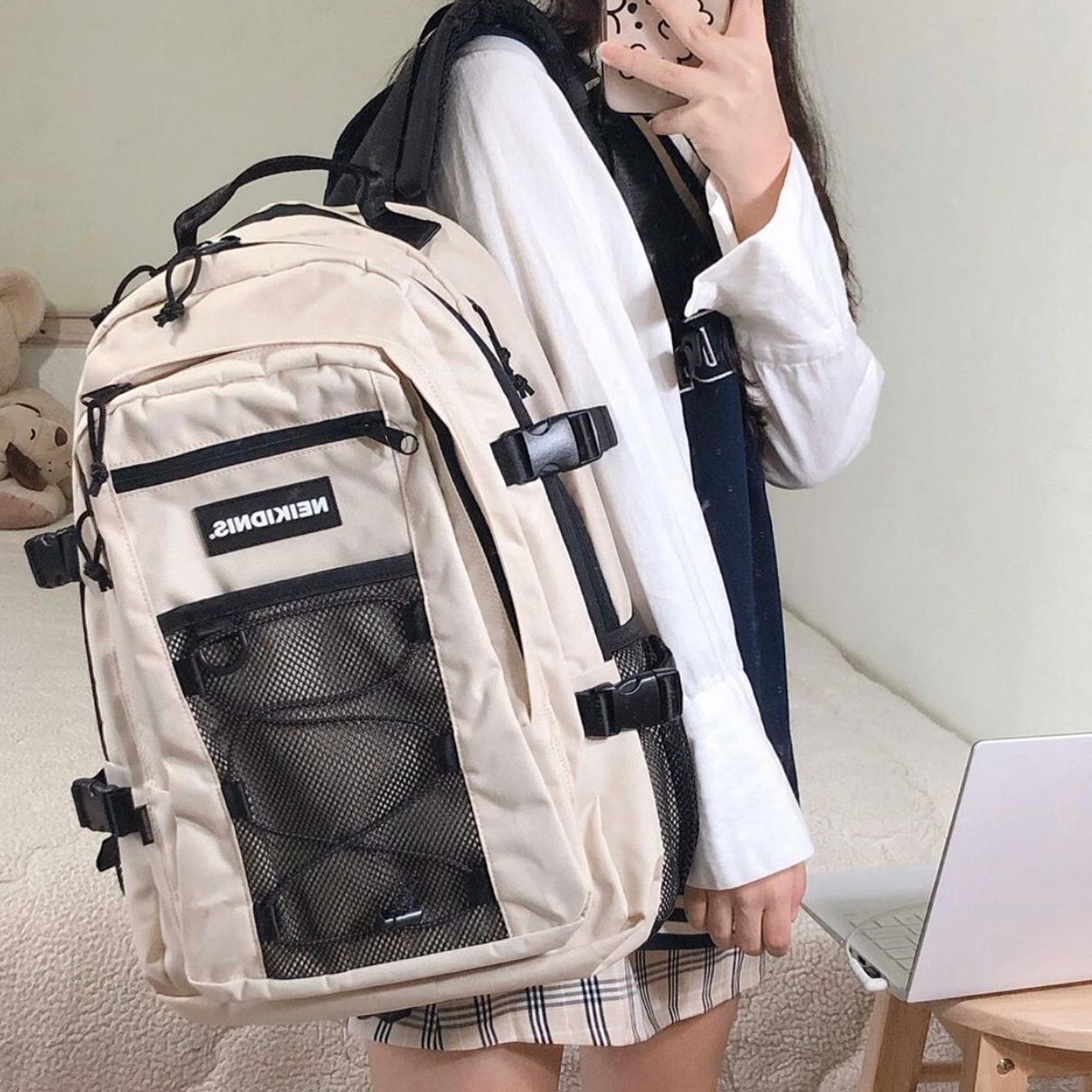 neikidnis mesh string backpack