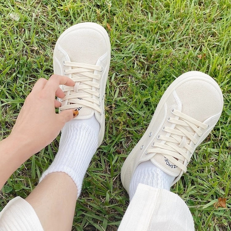 ◆OTZ SHOES◆ Pilgrim Canvas Sneakers FLOTBA1U05 OTZ Pilgrim Canvas 休閒鞋(奶油白) FLOTBA1U05 – zerone