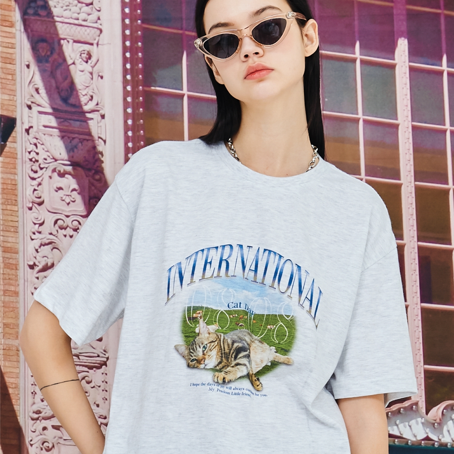 【CPGN STUDIO】DTP CAT DAY Short Sleeve T-shirt CPGN STUDIO Dtp Cat Day 短袖上衣(三色) – zerone