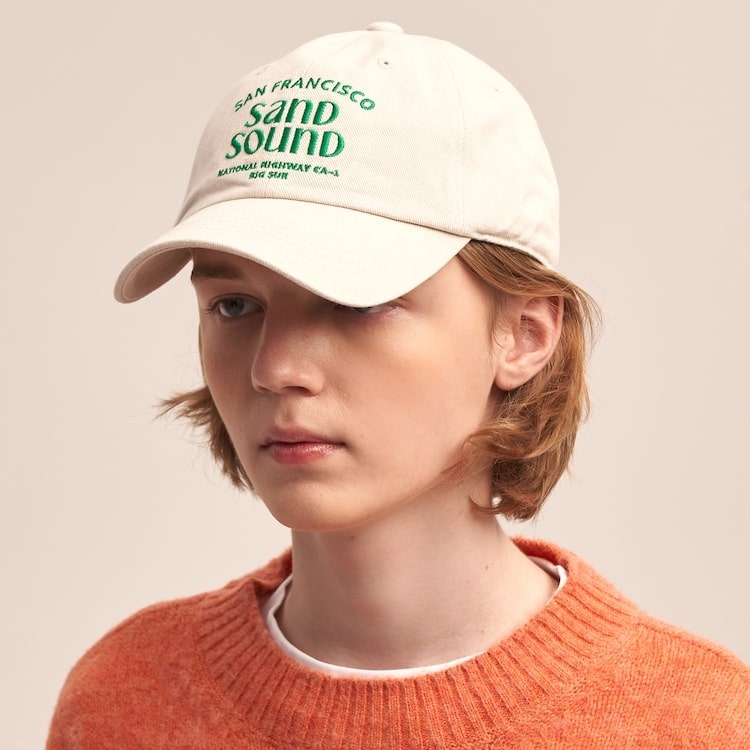 ★SAND SOUND★ サンドサウンド San Francisco Logo Cap SAND SOUND San Francisco Logo 老帽(三色) – zerone