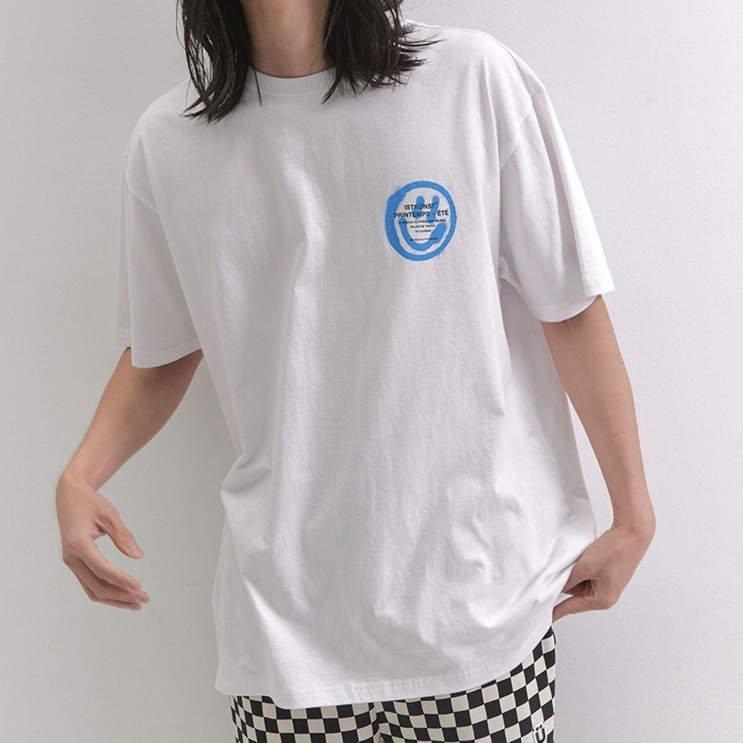 IST KUNST Logo  Smiley 短袖上衣(八色) – zerone