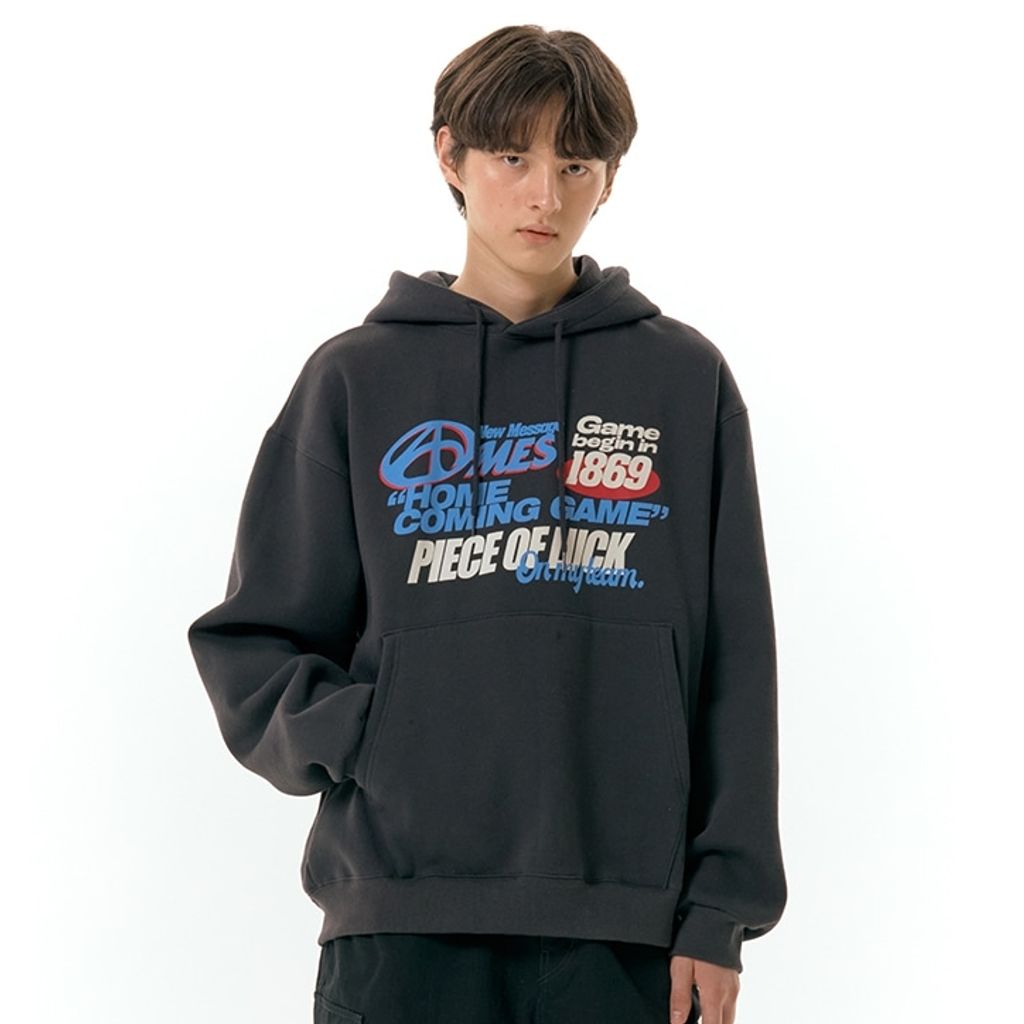 ★AMES-WORLDWIDE★1869 POSTER HOODIE GREY★正規品/直送料込 AMES-WORLDWIDE 1869 Poster 帽T (三色) – zerone