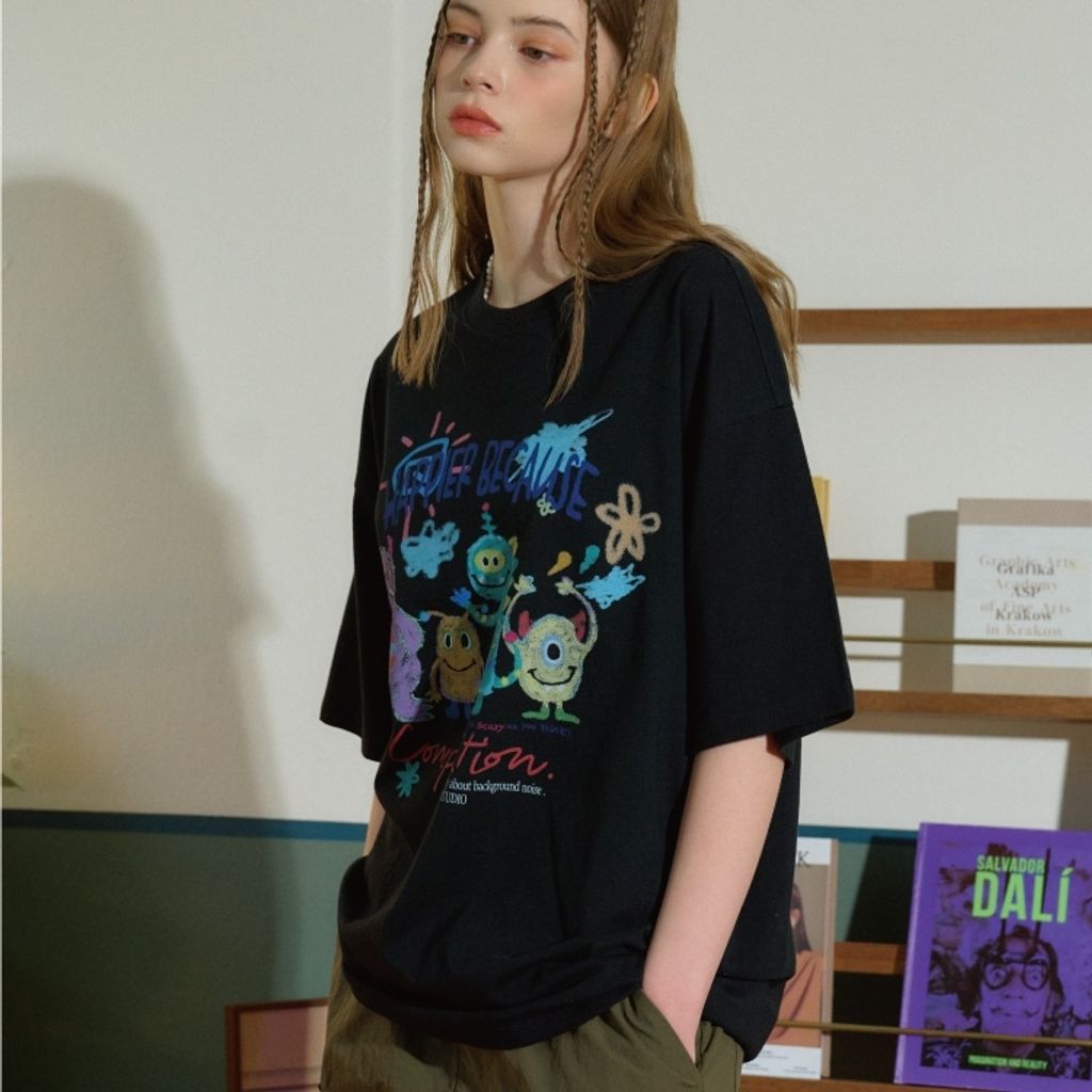 【CPGN STUDIO】24SS★ DTP Happy Day Short Sleeve Tee CPGN STUDIO Dtp Happy Day 短袖上衣(五色) – zerone