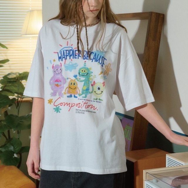 【CPGN STUDIO】DTP AS you Like Short Sleeve T-Shirt CPGN STUDIO Dtp Happy Day 短袖上衣(五色) – zerone