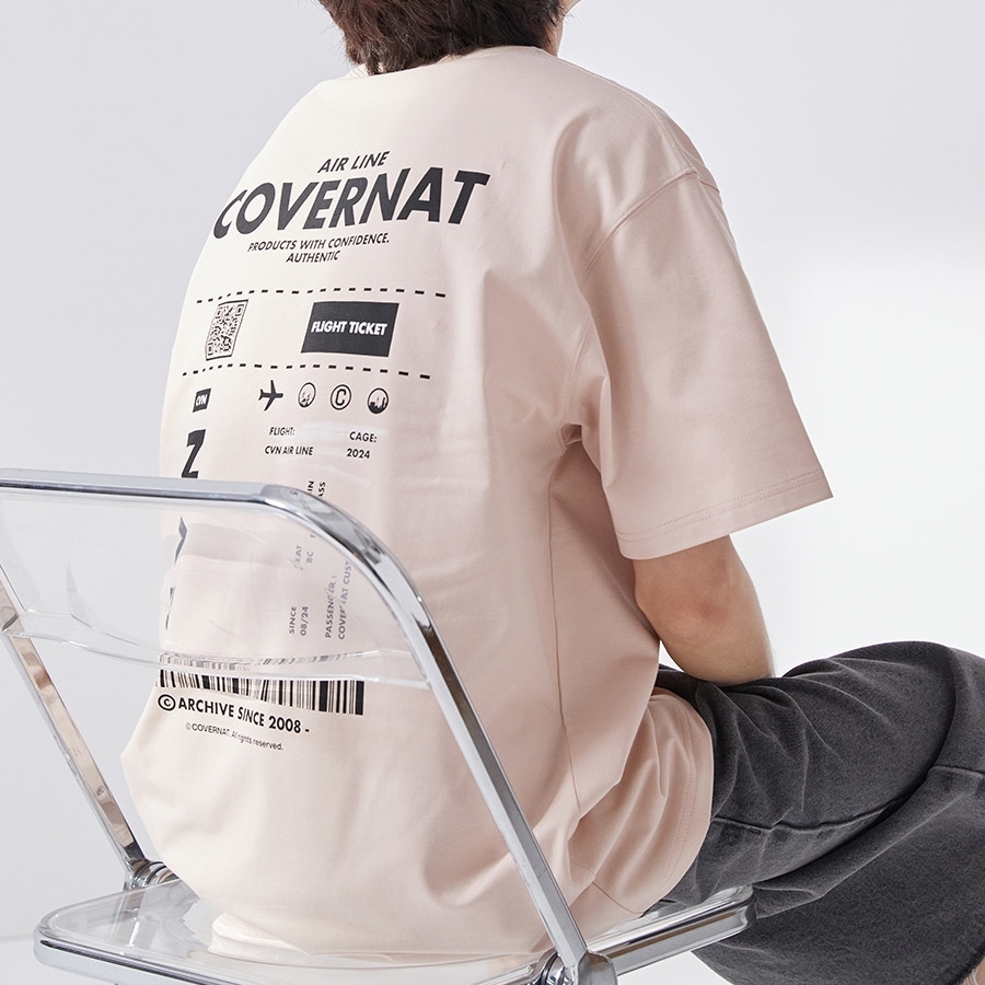 COVERNAT Passport Graphic 短袖上衣(三色) – zerone COVERNAT Passport Graphic 短袖上衣(三色) – zerone