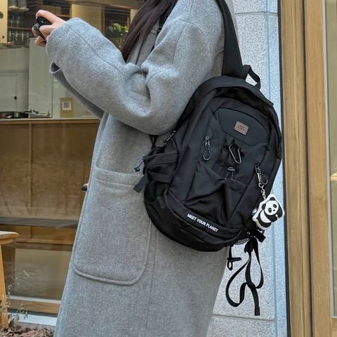 ◆BBC EARTH◆ MINI PLANET Utility Backpack Black BBC EARTH Mini Planet Utility 後背包(兩色) – zerone