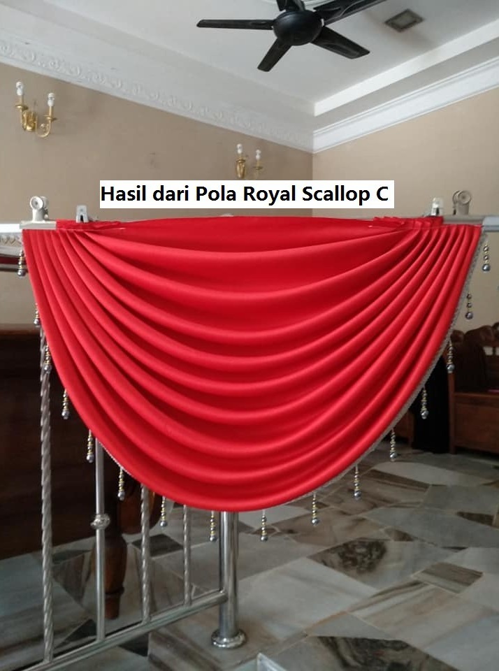 pola royal scallop C by sifu langsir
