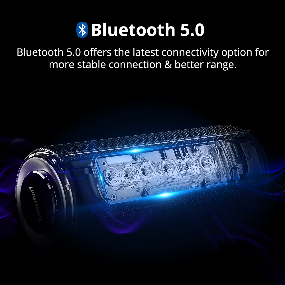 Résultat de recherche d'images pour "Element T6 Plus SoundPulse™ Portable Bluetooth Speaker"