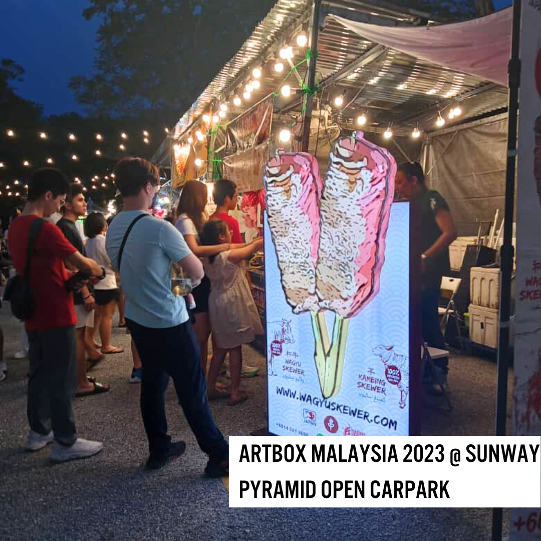 ARTBOX MALAYSIA 2023 @ SUNWAY PYRAMID OPEN CARPARK