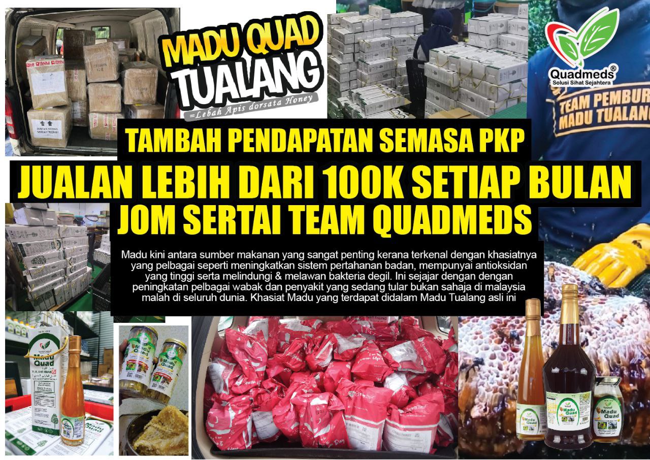 MADU QUAD TUALANG ASLI - Terdapat Jualan mampu lebih dari 100k setiap bulan