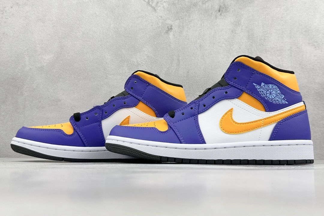 Air Jordan 1 mid lakers 180 (2)