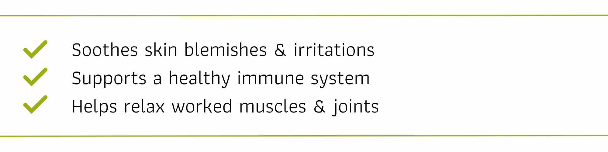 Webpage Key Benefits Banner