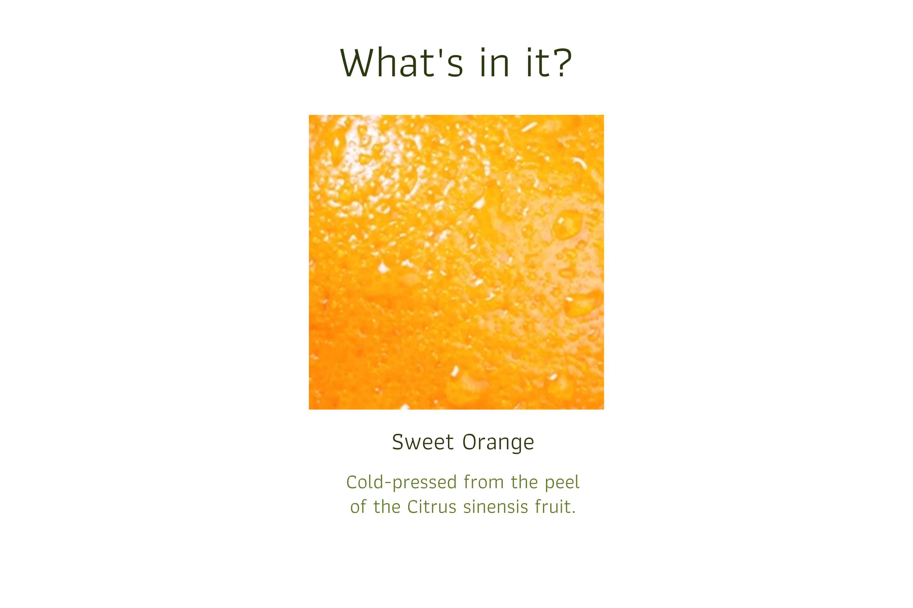 Sweet Orange
