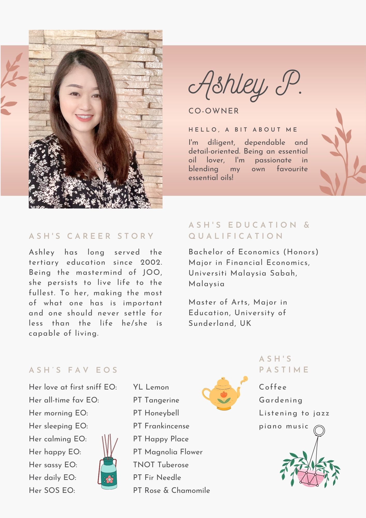 Joy Of Oiling Owner Profile 2 Ashley