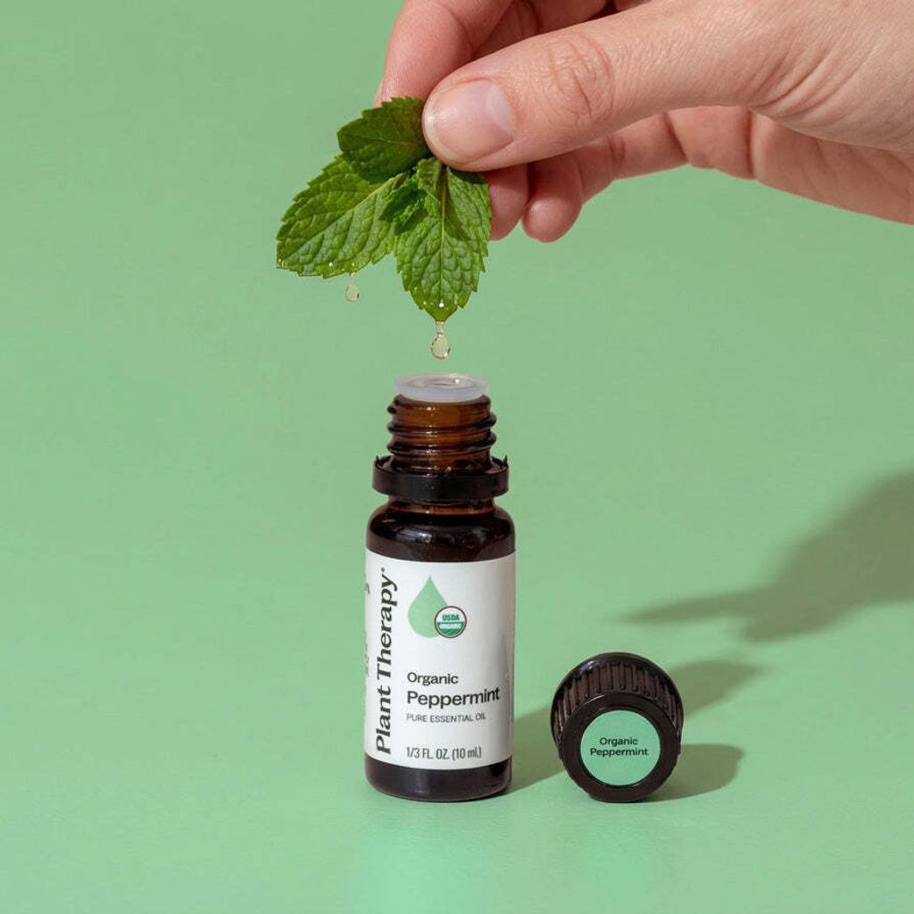 organic-peppermint-fresh-leaves
