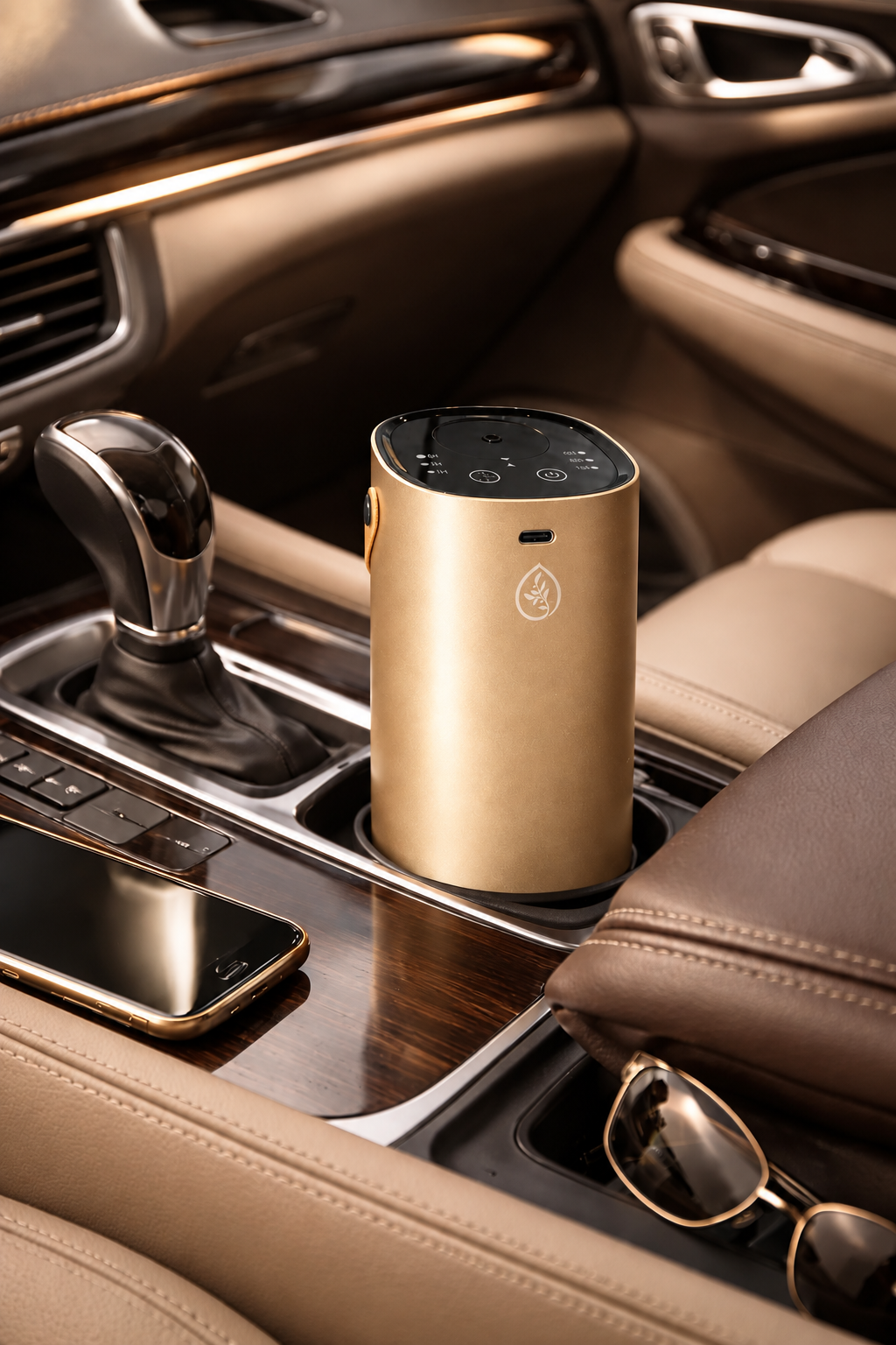 Waterless Diffuser Champagne Gold 1