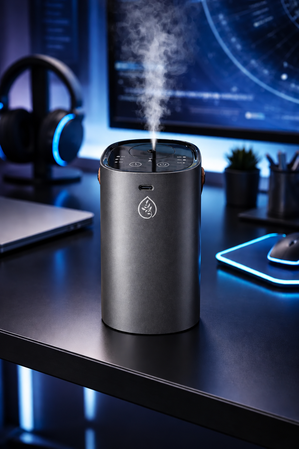 Waterless Diffuser Dark Grey 1