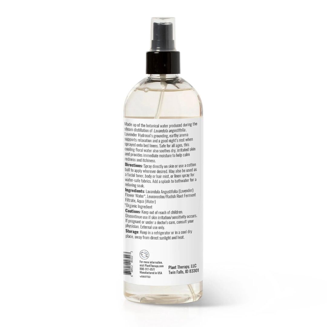 Plant Therapy Lavender Hydrosol 16oz (Back)