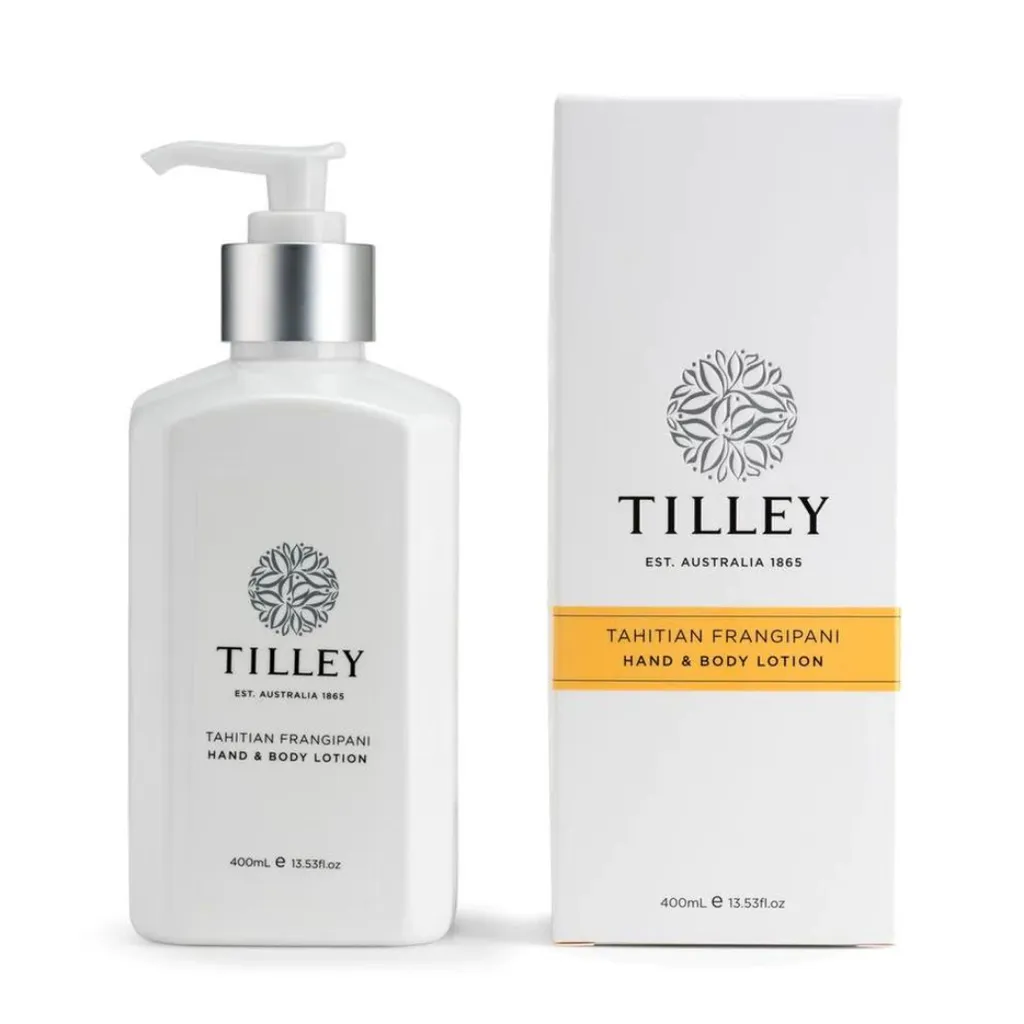 Joy of Oiling Tilley Frangipani Hand & Body Lotion