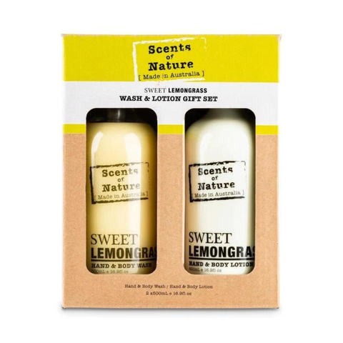 Joy of Oiling Tilley Scent of Nature Lemongrass Wash & Lotion Gift Pack