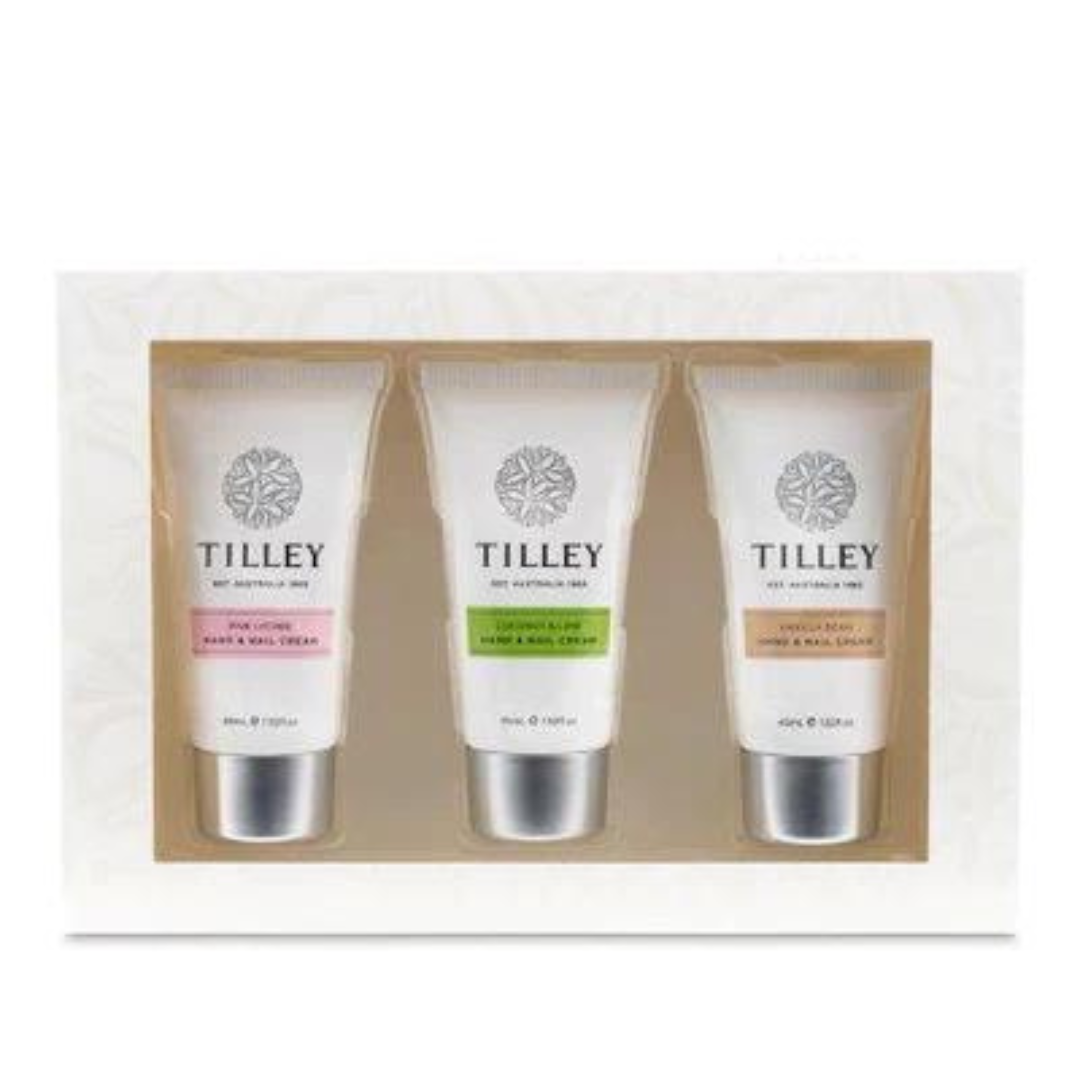 Joy of Oiling Gourmet Hand & Nail Cream Trio Gift Pack