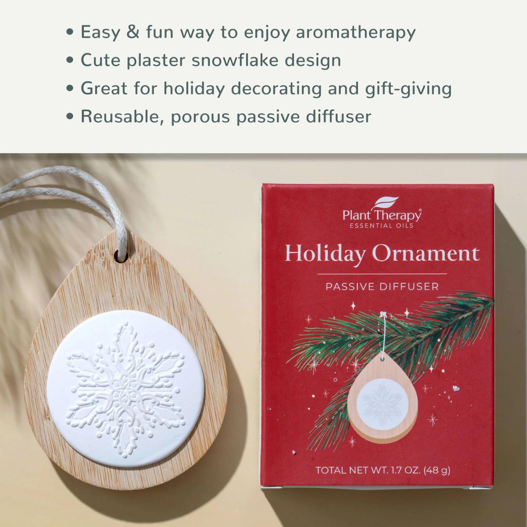Joy of Oiling Plant Therapy Holiday Ornament Passive Diffuser 3