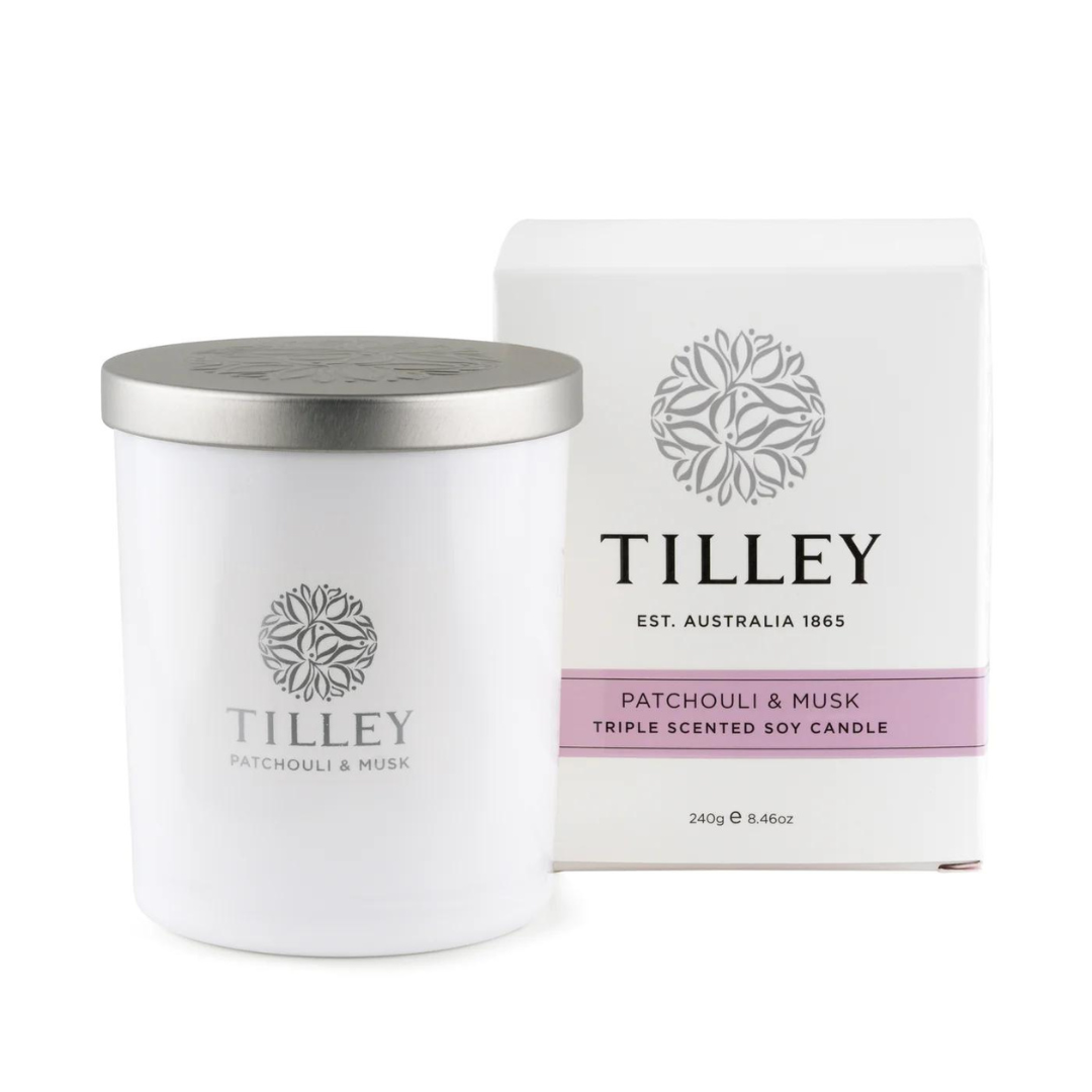 Joy of Oiling Tilley  Patchouli Musk Soy Candle