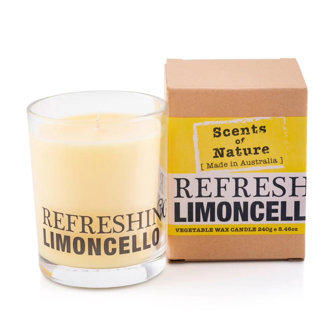 Joy of Oiling Scent of Nature  Limoncello Soy Candle