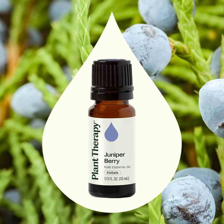 Juniper Berry Essential Oil diffused to promote relaxation and emotional balance