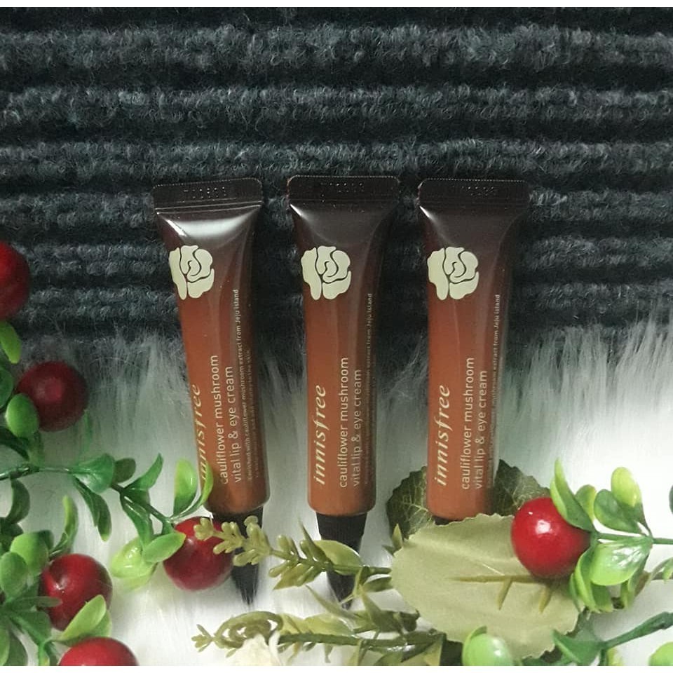 Innisfree Cauliflower Mushroom Vital Lip & Eye Cream 15ml IDR 37.500 - med.jpg