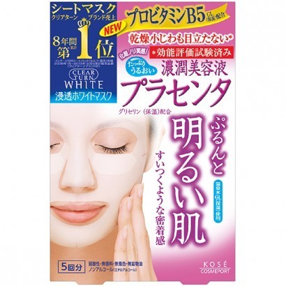 JAPAN PRODUCTS - CLEAR TURN White Mask (Placenta) 1sheet idr 30.000 - low.jpeg