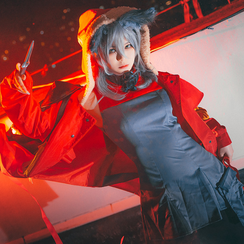 三分妄想 明日方舟 红 干员穿衣教程 ARKNIGHT PROJEKT RED COSPLAY COSTUME