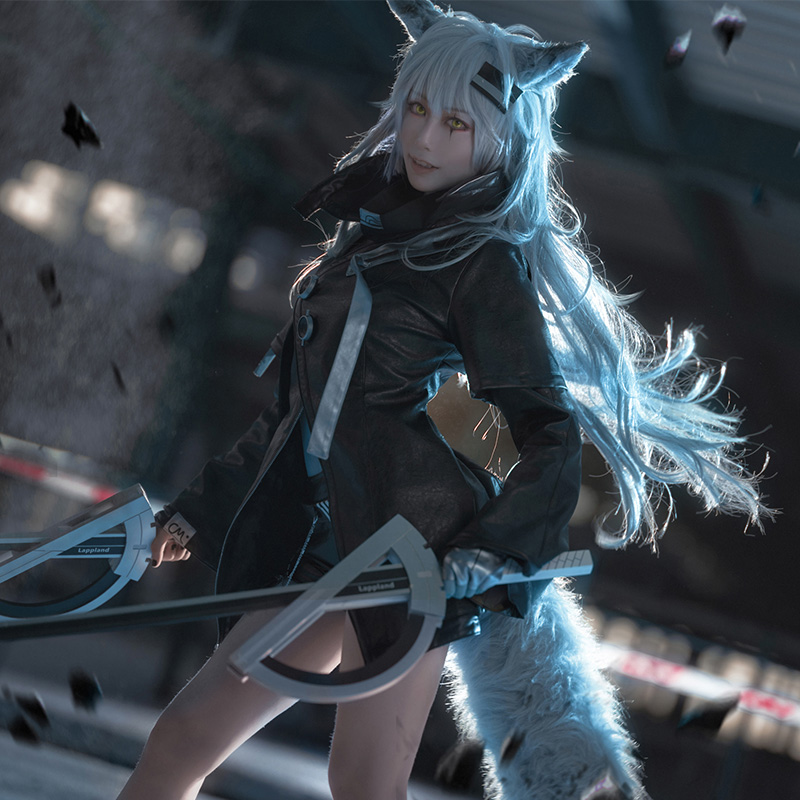 三分妄想 明日方舟 拉普兰德 穿衣教程 ARKNIGHT LAPPLAND COSPLAY COSTUME