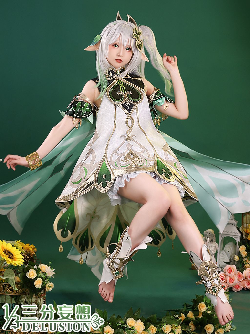 PRE SALES GENSHIN IMPACT NAHIDA COSPLAY COSTUME @ 三分妄想原神cos