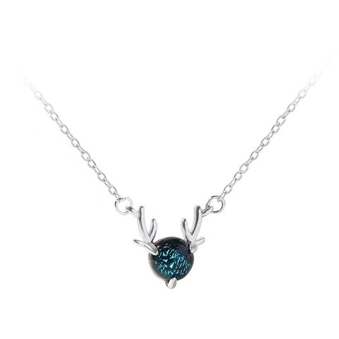 925 Sterling Silver The Deer Necklace