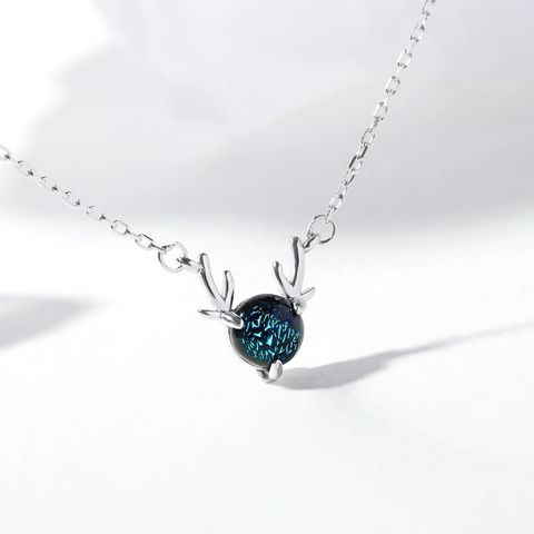 925 Sterling Silver The Deer Necklace