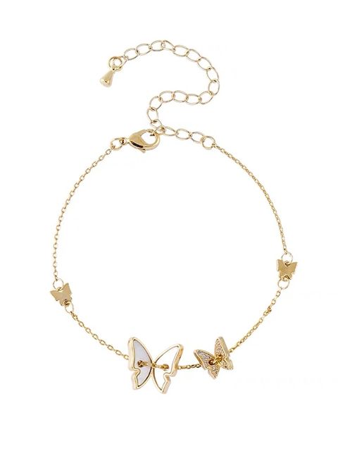 925 Sterling Silver Butterfly Bracelet