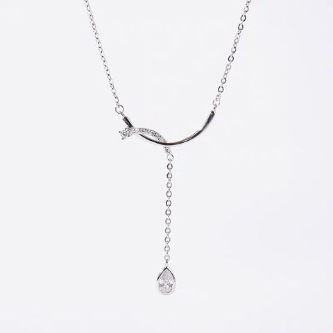 925 Sterling Silver Smile Necklace