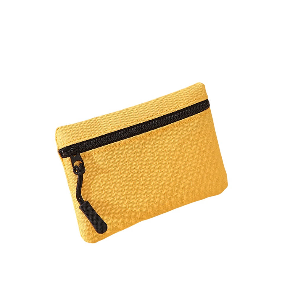 Zip Coin Purse (Yellow)