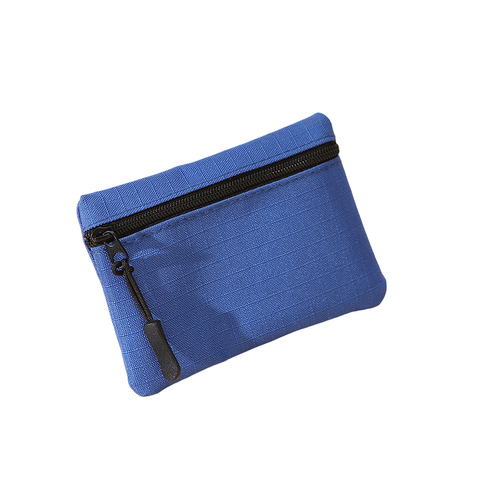 Zip Coin Purse (Blue)