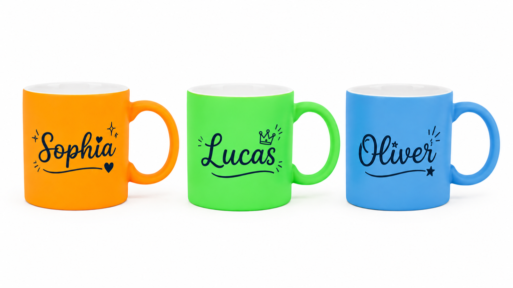 customised lumi mugs