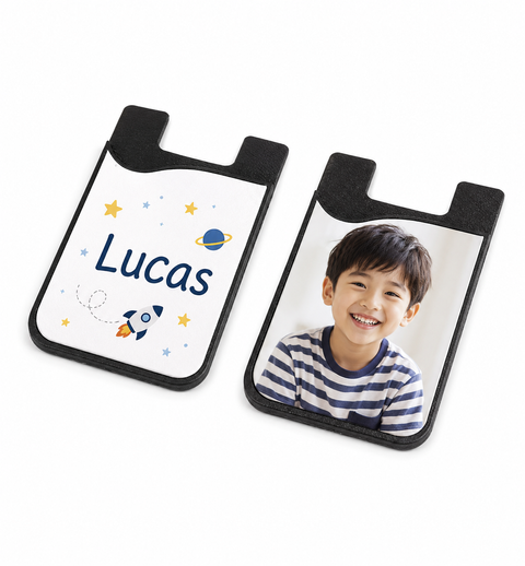 customised handphone cardholder