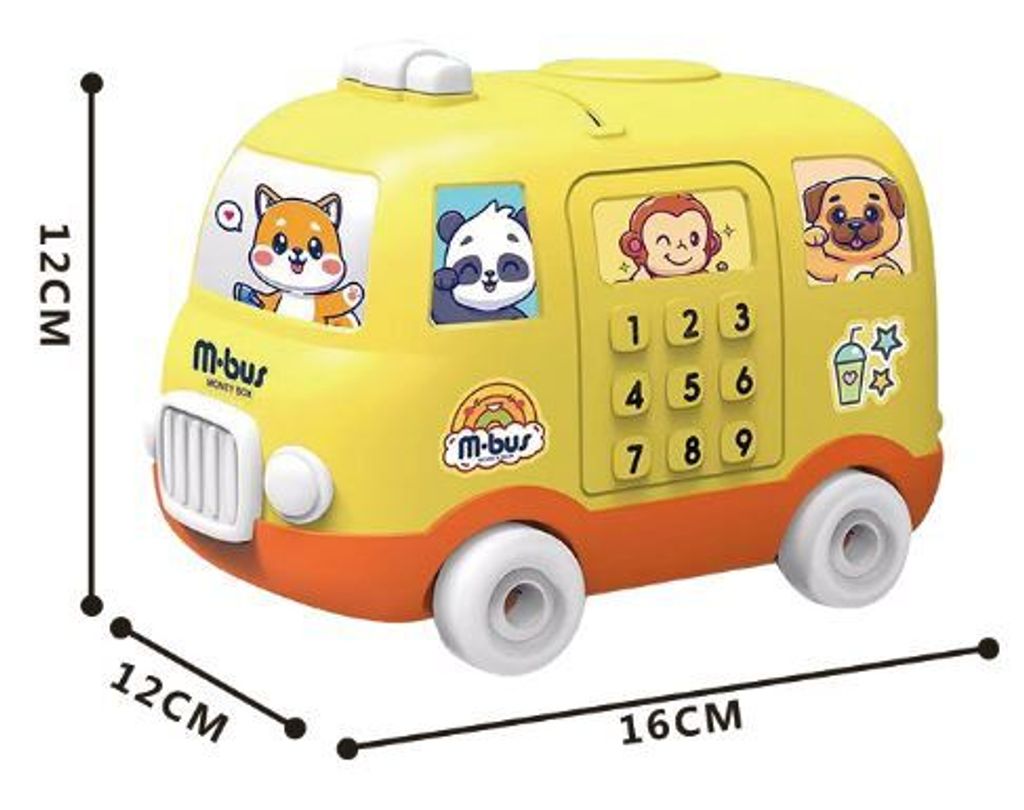 Bus Coin Bank 3