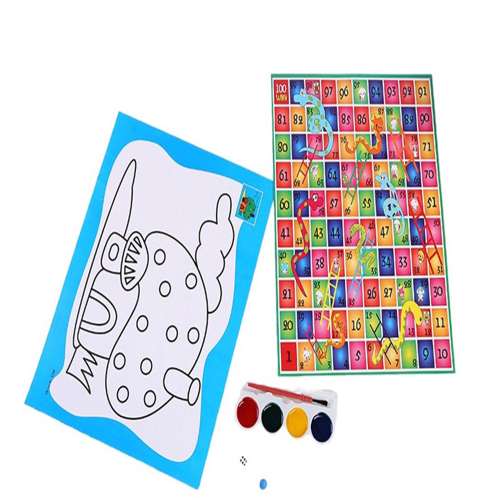 Snake and Ladder with Paint 1