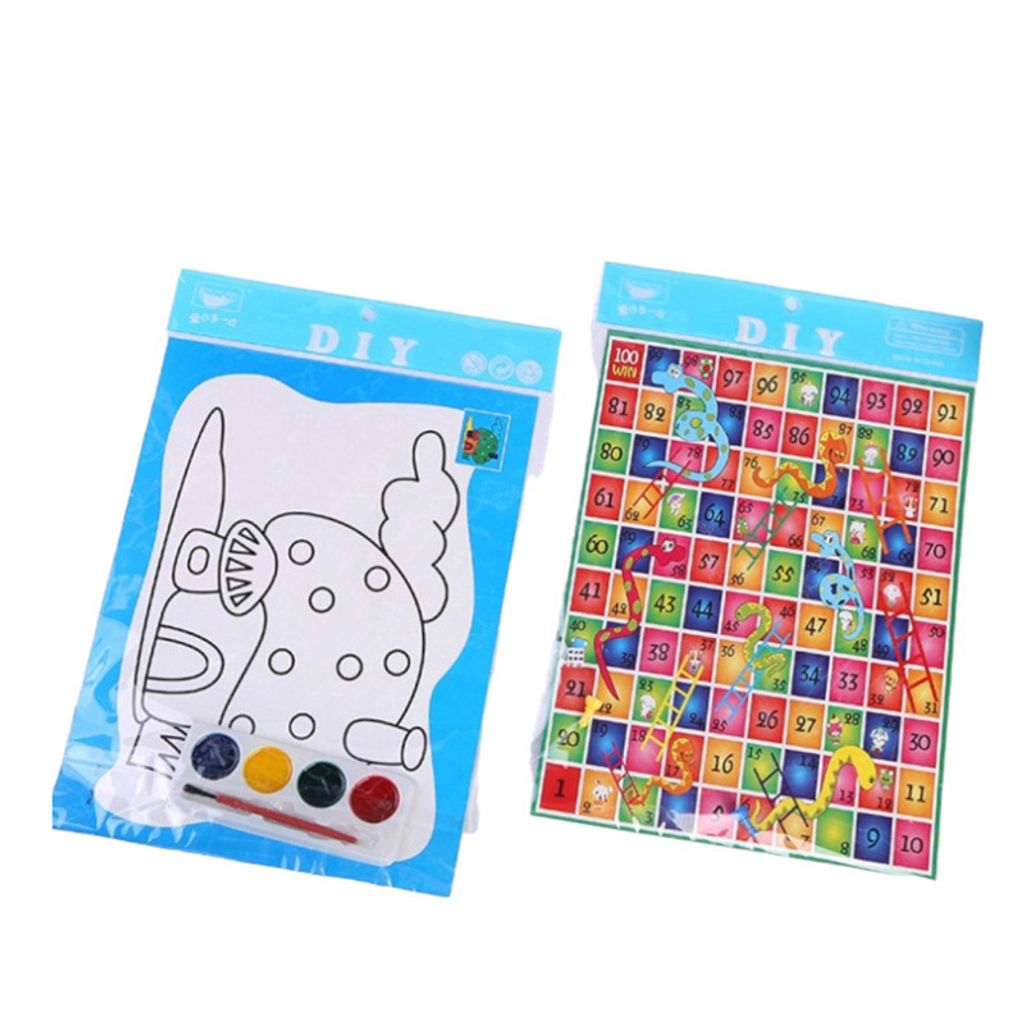 Snake and Ladder with Paint